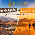 Desierto de Agafay vs Desierto del Sáhara